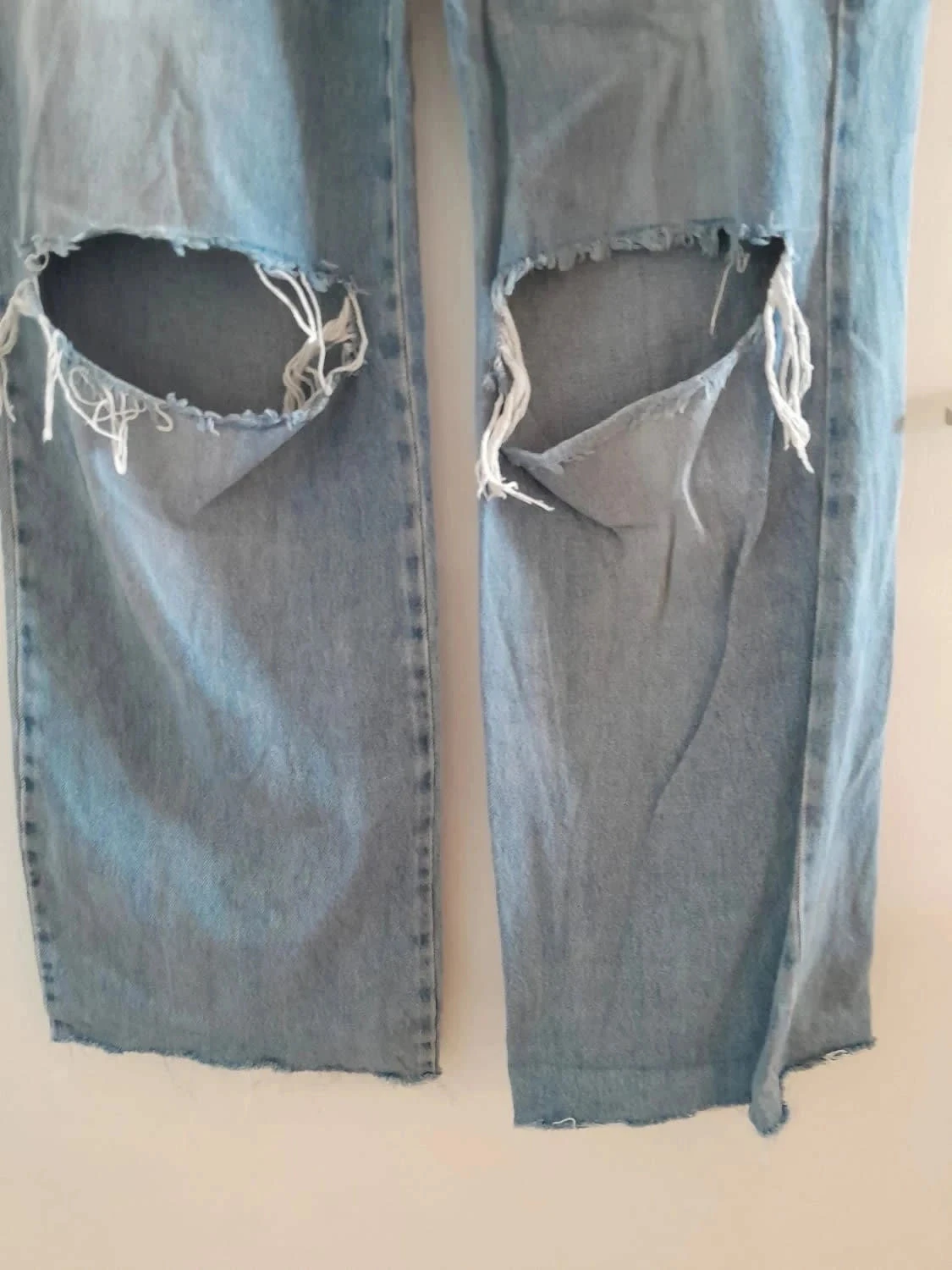 Scheurjeans, uitgesleten, Merk Stradivarius, maat 40 – photo 4